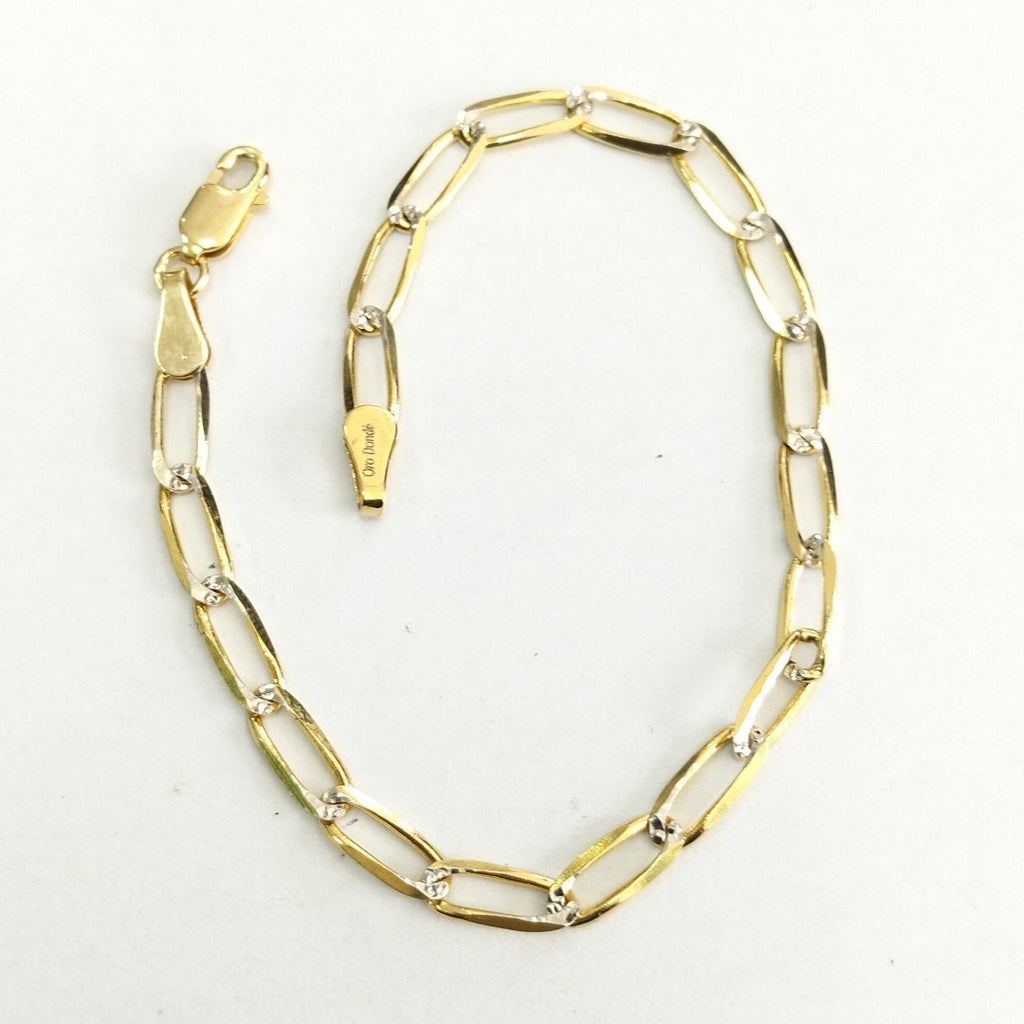 PULSERA TEJIDO ESLABONES 3.9G 18 CM (NUEVO)