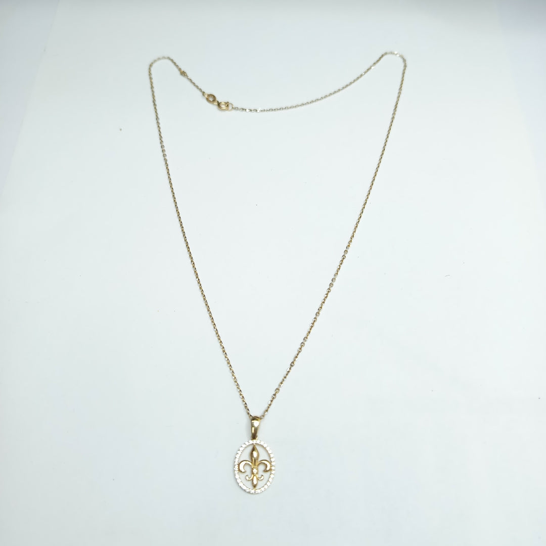 COLLAR ORO 14 K 3.3 GRMS (SEMINUEVO)