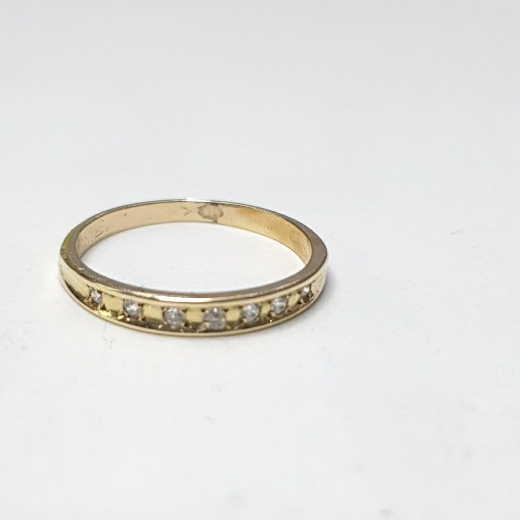 K1 1,30 GRMS 14 K ESPECIFICACIONES COMPLEMENTARIAS ANILLITO C CIRC TIPO ARGOLLA (SEMINUEVO)