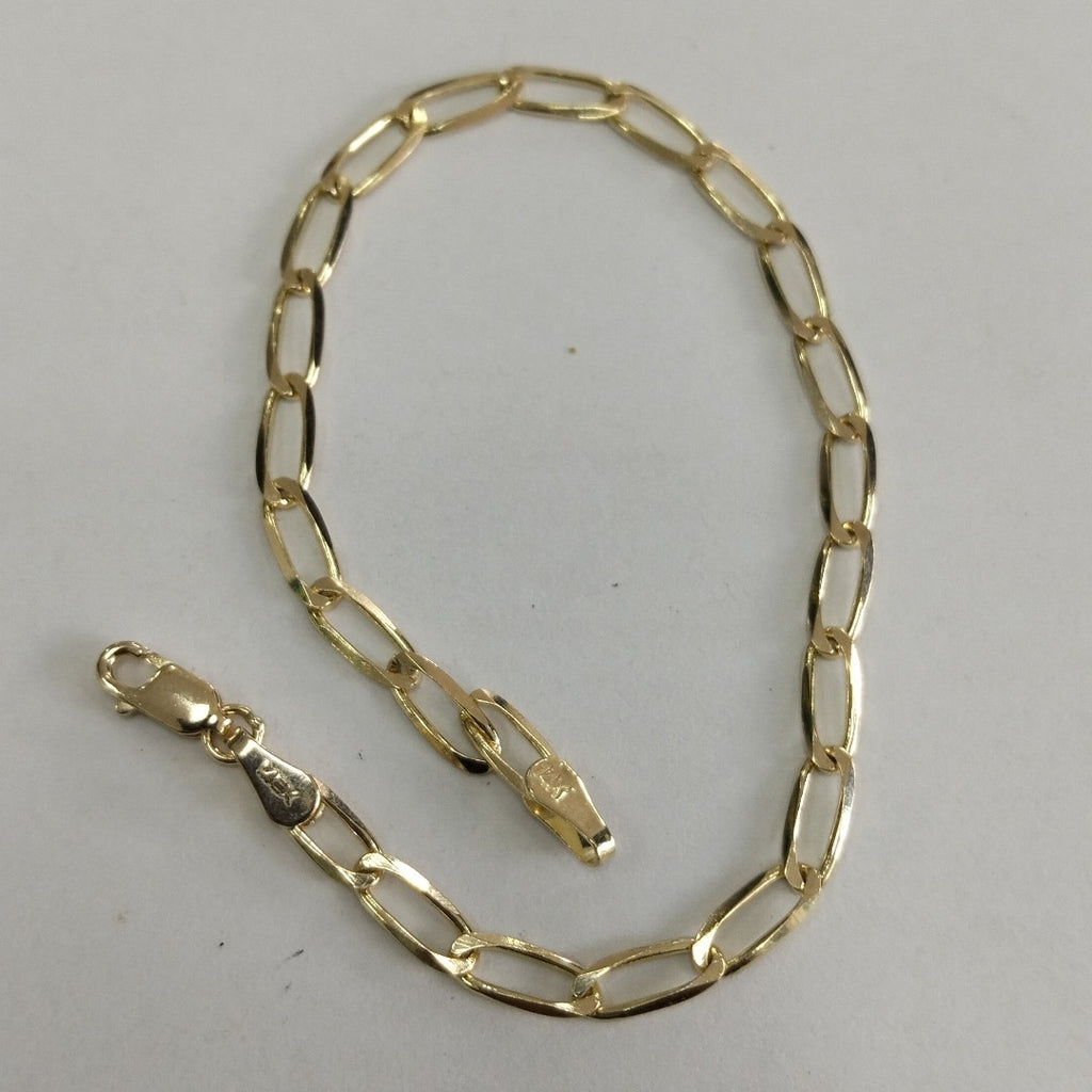 PULSERA TEJIDO ESLABONES 4.6G 21 CM (NUEVO)