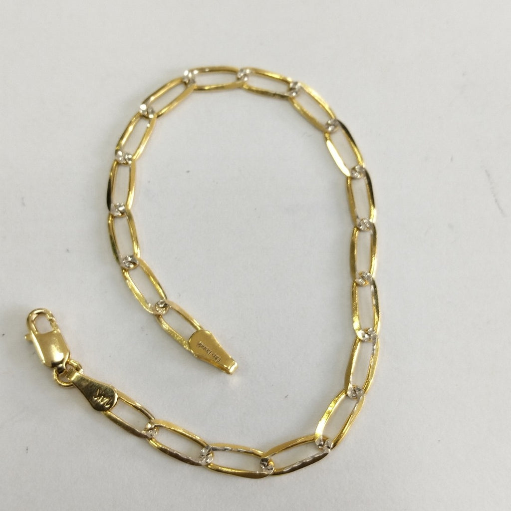 PULSERA TEJIDO ESLABONES 3.9G 18 CM (NUEVO)