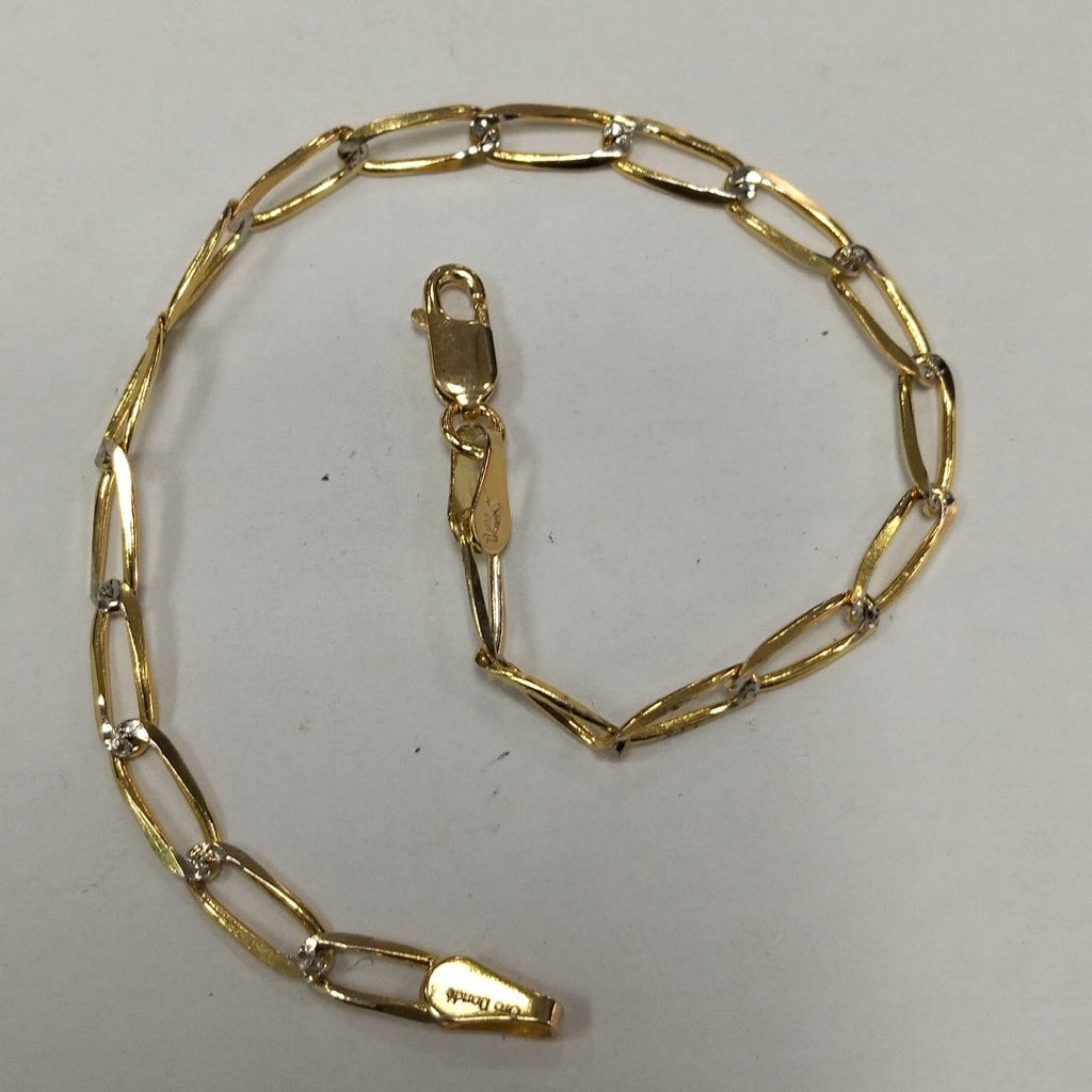 PULSERA TEJIDO ESLABONES 3.9G 18 CM (NUEVO)