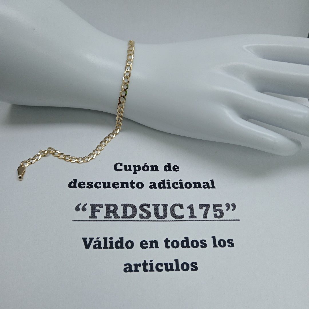 PULSERA BARBADA 3.71G 21 CM (NUEVO)