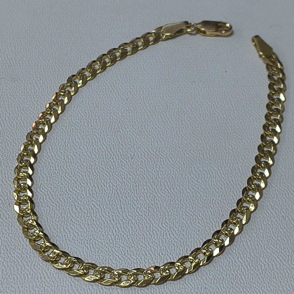 PULSERA ESPECIAL PAVE 6.3G 21 CM 14K (NUEVO)