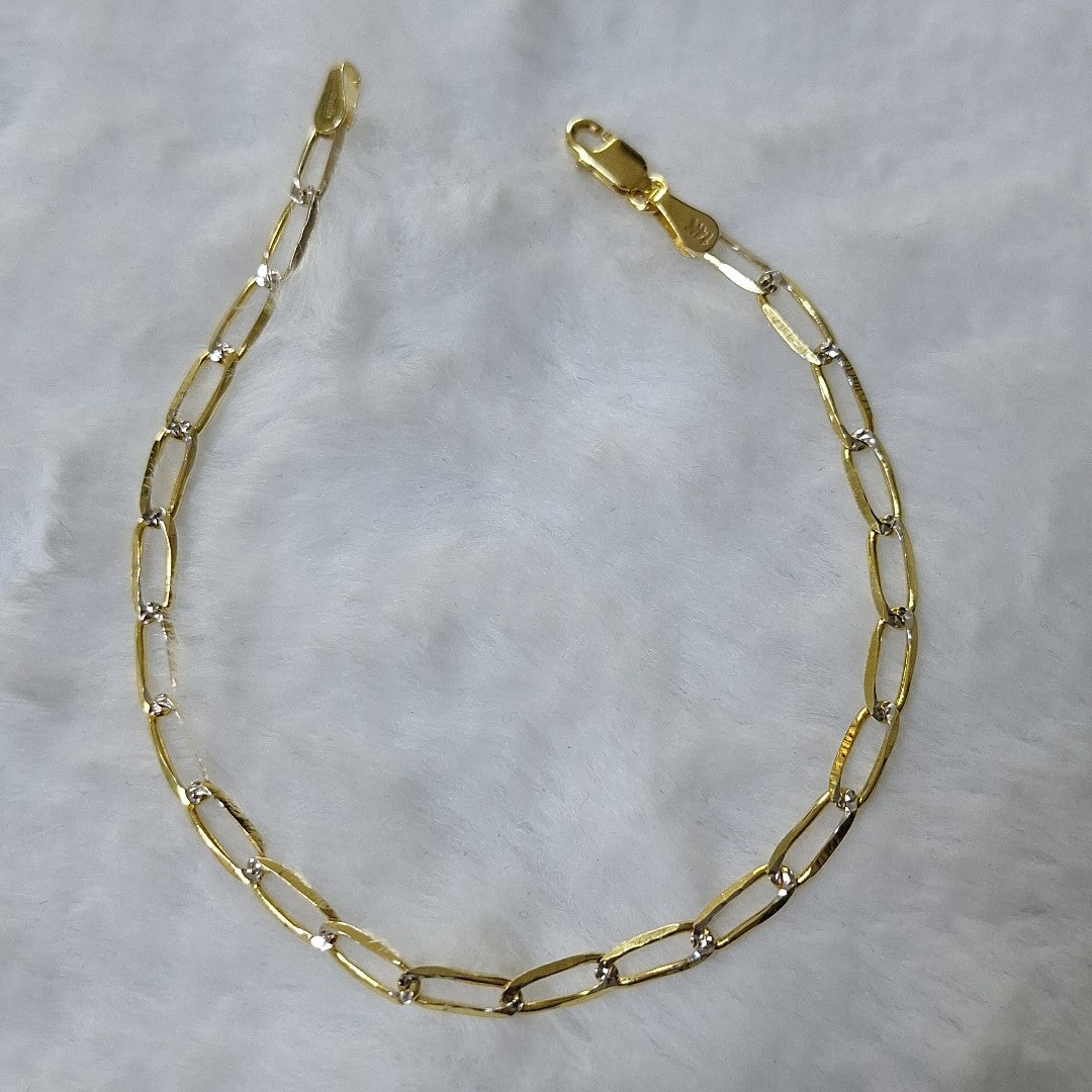 PULSERA TEJIDO ESLABONES 4.2G 21 CM (NUEVO)