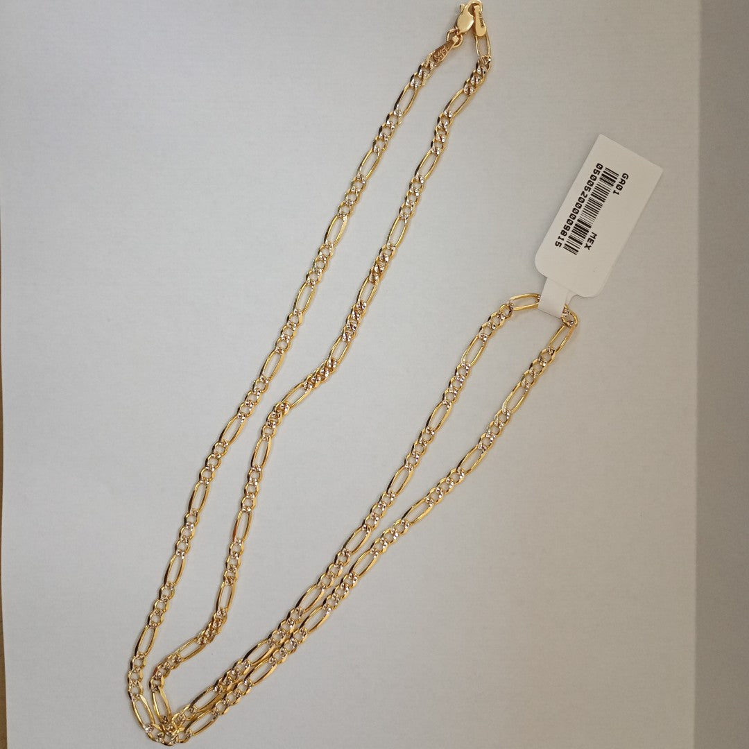 CADENA TEJIDO 3X1 9.2G 60 CM (NUEVO)