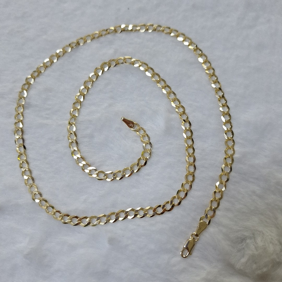 CADENA TEJIDO BARBADA 14.2G 60 CM (NUEVO)