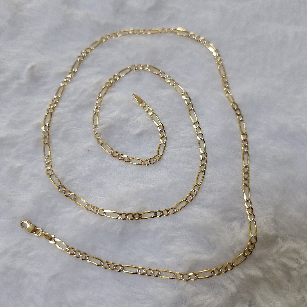 CADENA TEJIDO 3X1 9G 60 CM (NUEVO)