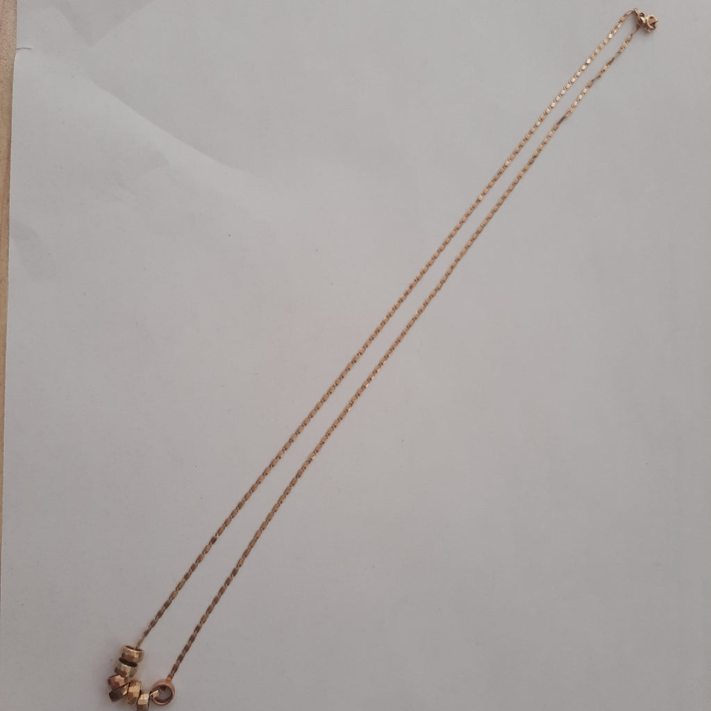 CADENA ORO 14 K 2.9 GRMS (SEMINUEVO)