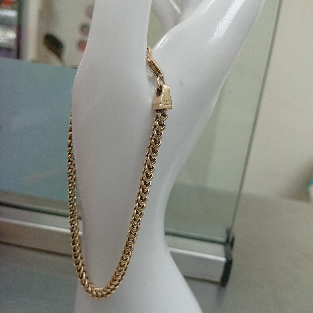 K1 8,20 GRMS 10 K ESPECIFICACIONES COMPLEMENTARIAS PULSERA TEJIDO ESPECIAL (SEMINUEVO)