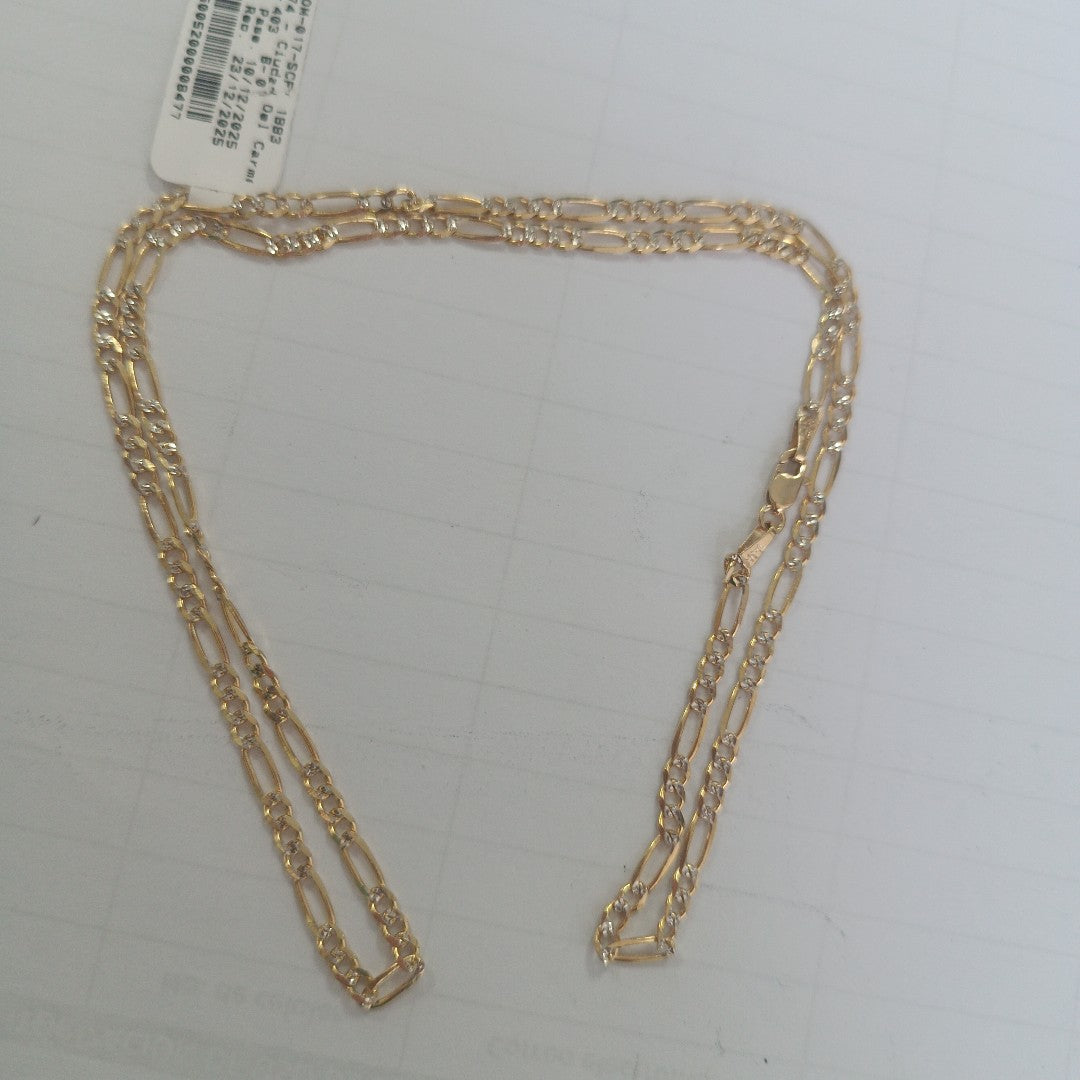 CADENA TEJIDO 3X1 8.2G 55 CM (NUEVO)