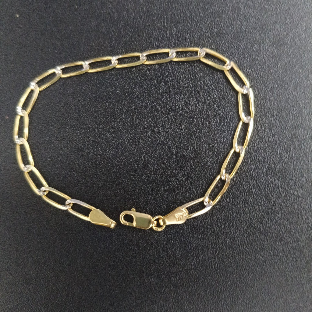 PULSERA TEJIDO ESLABONES 3.9G 18 CM (NUEVO)