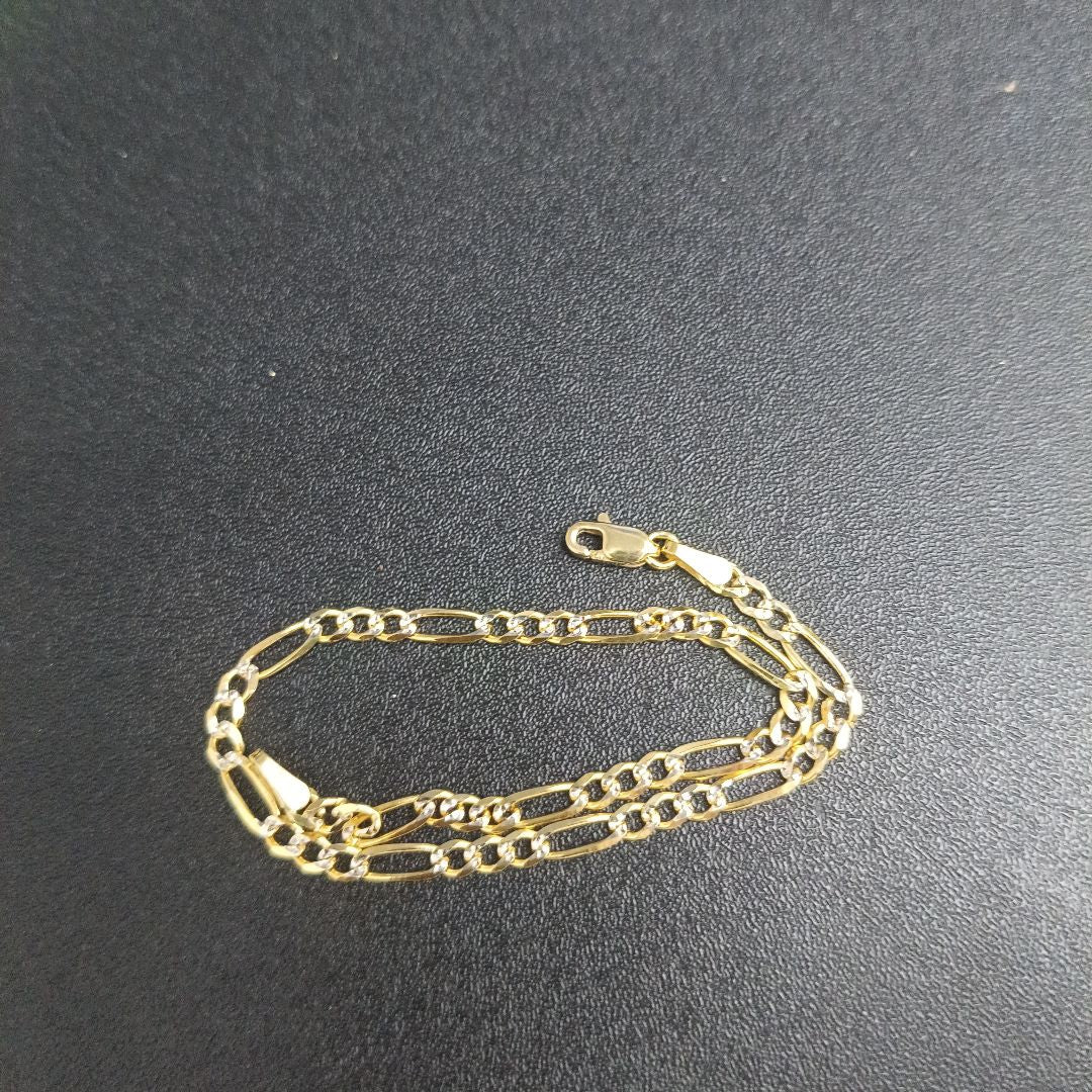 PULSERA TEJIDO 3X1 3.5G 21 CM (NUEVO)