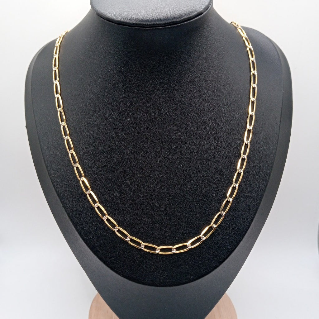 CADENA TEJIDO ESLABONES 11.1G 55 CM (NUEVO)