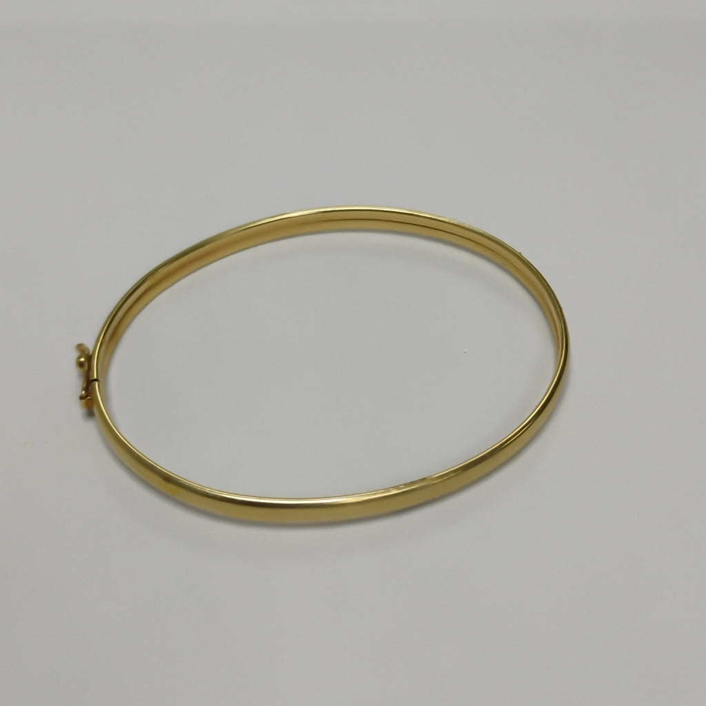 PULSERA RIGIDA ORO 14 K 5.7 GRMS (SEMINUEVO)