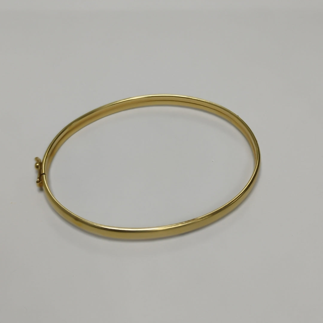 PULSERA RIGIDA ORO 14 K 5.7 GRMS (SEMINUEVO)