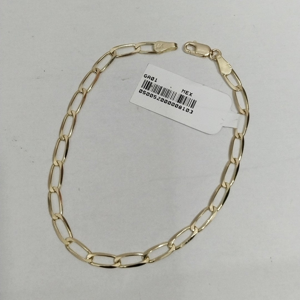 PULSERA TEJIDO ESLABONES 4.4G 21 CM (NUEVO)