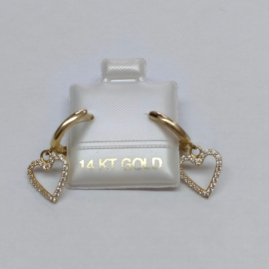 BROQUELES ORO 14K 1.8 (NUEVO)