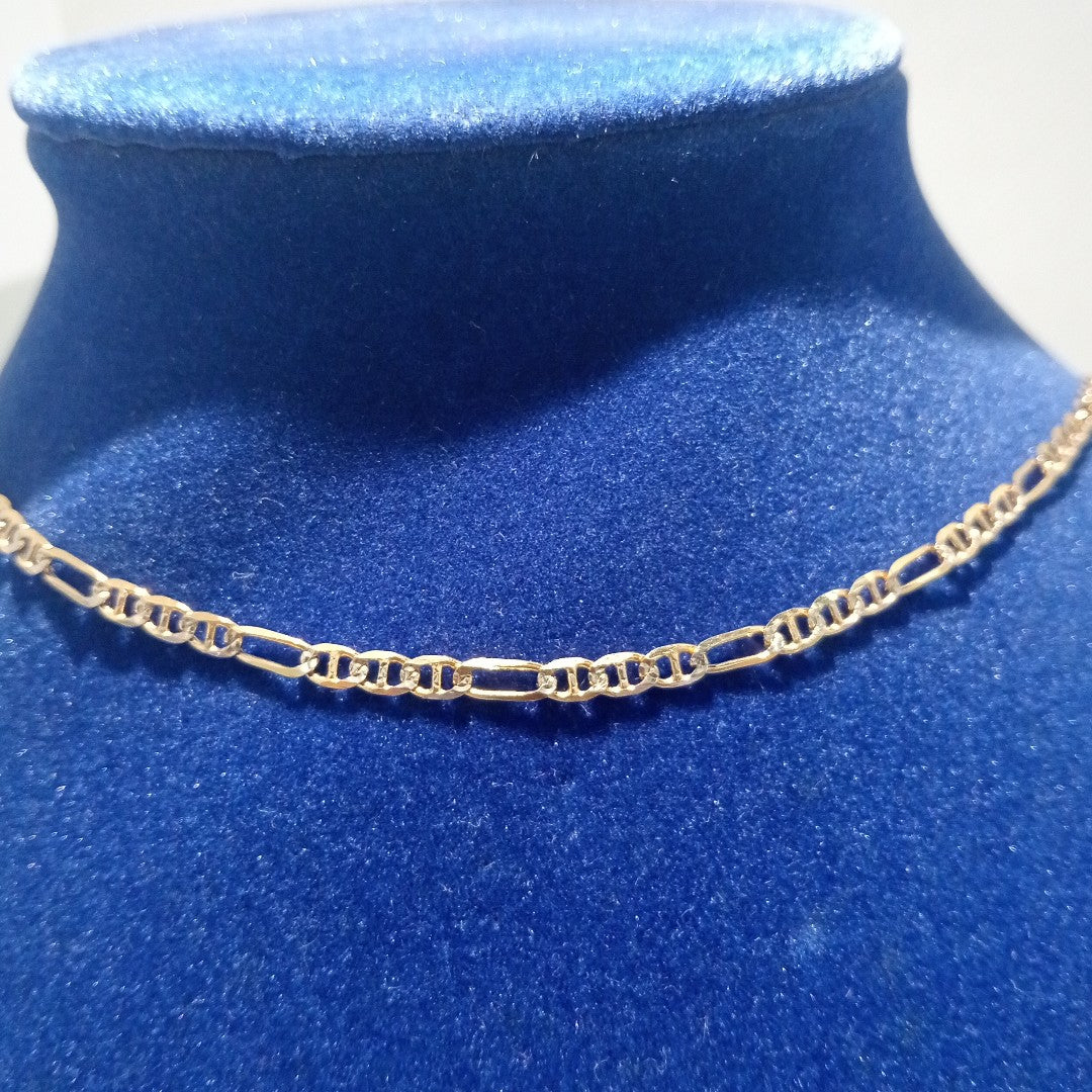 CADENA TEJIDO 3X1 8.4G 55 CM (NUEVO)