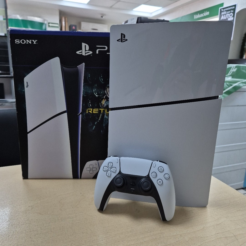 CONSOLA DE VIDEOJUEGO SONY PS5 SLIM DIGITAL 1 TB SSD (SEMINUEVO)