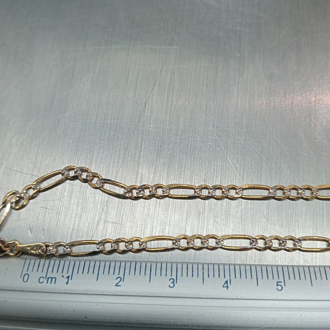 CADENA TEJIDO 3X1 8.4G 55 CM (NUEVO)