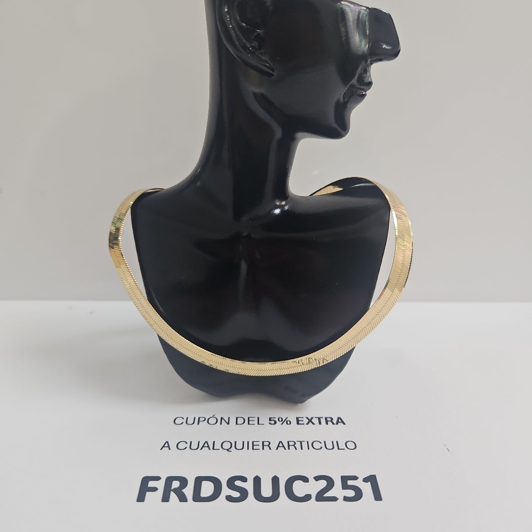 K1 16,40 GRMS 14 K ESPECIFICACIONES COMPLEMENTARIAS CADEN TEJIDO PLANCHADO (SEMINUEVO)