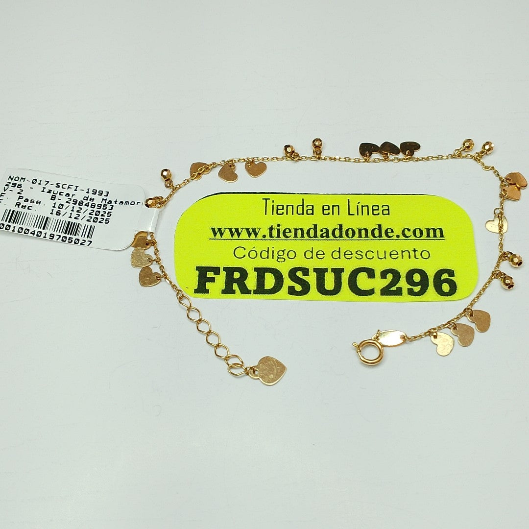 PULSERA ORO 14 K 2,30 GRMS (SEMINUEVO)