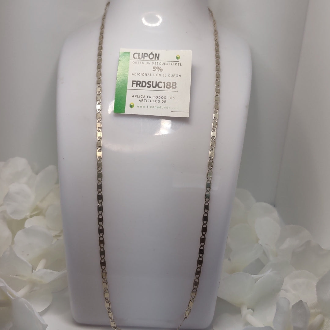 CADENA PLATA 5,00 GRMS (SEMINUEVO)
