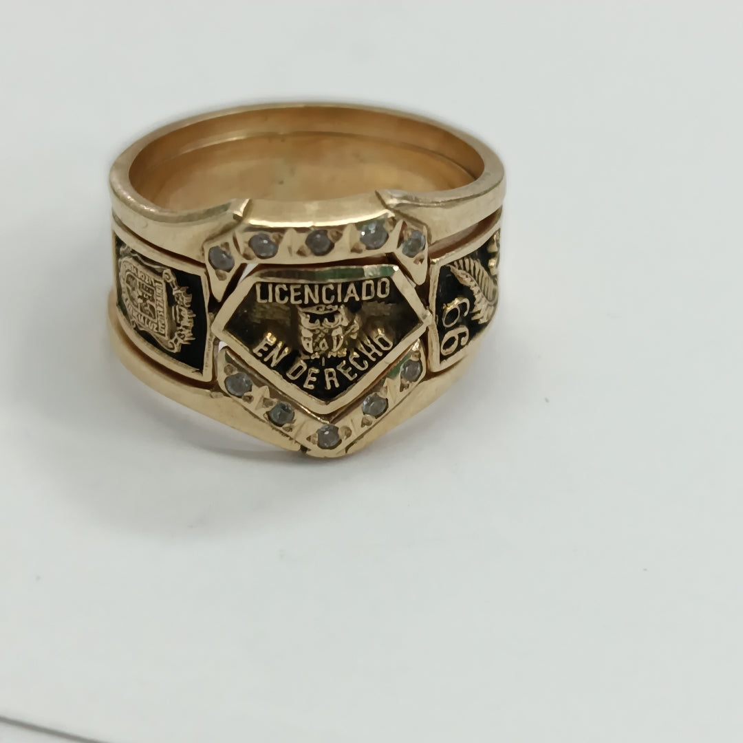 ANILLO ORO 14 K 6.7 GRMS (SEMINUEVO)