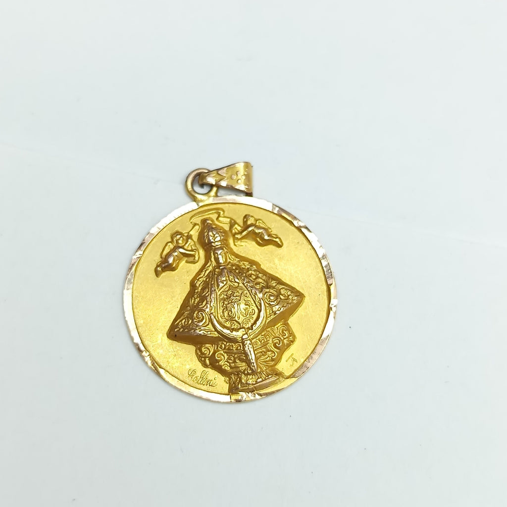 MEDALLA RELIGIOSA ORO 14 K 4.2 GRMS (SEMINUEVO)