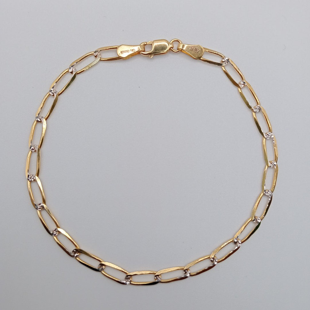 PULSERA TEJIDO ESLABONES 4.3G 21 CM (NUEVO)