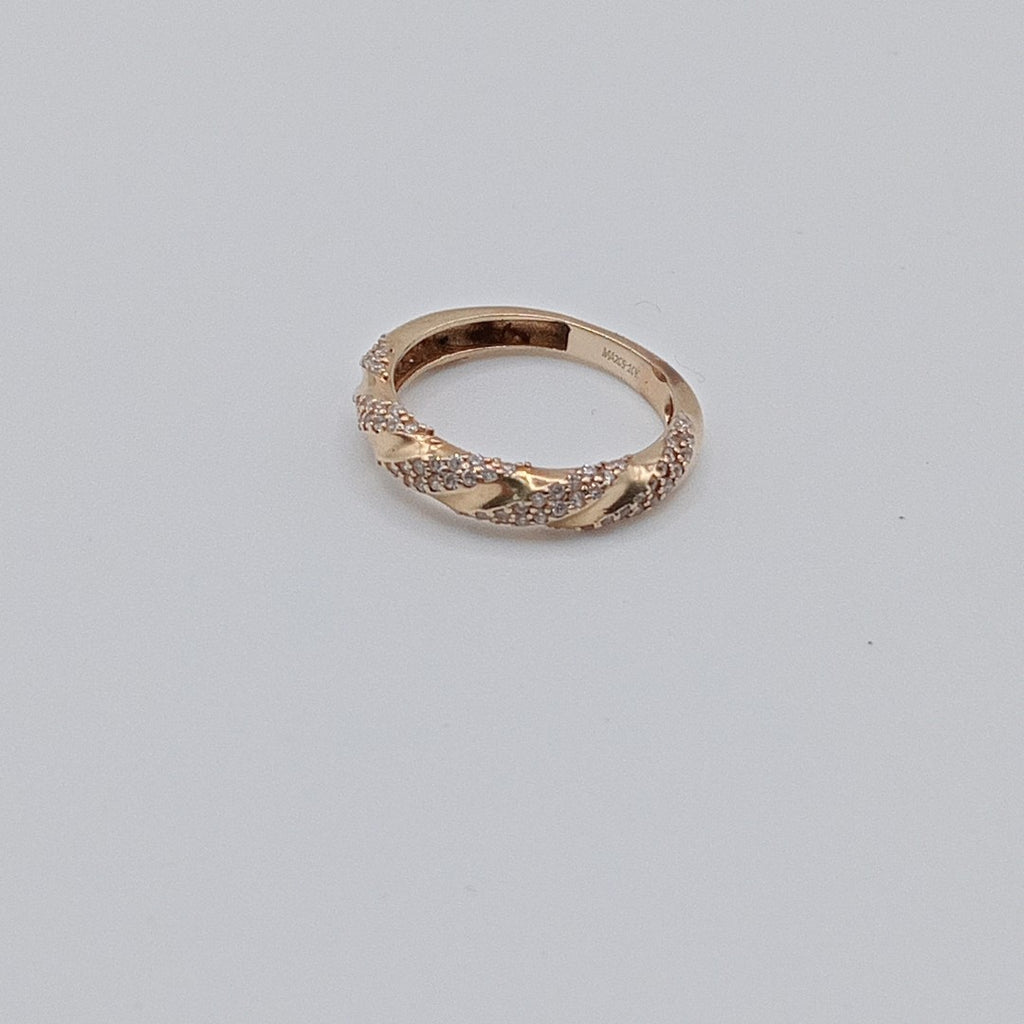 K1 1,90 GRMS 10 K ESPECIFICACIONES COMPLEMENTARIAS ANILLITO CON CIRCONIAS (SEMINUEVO)