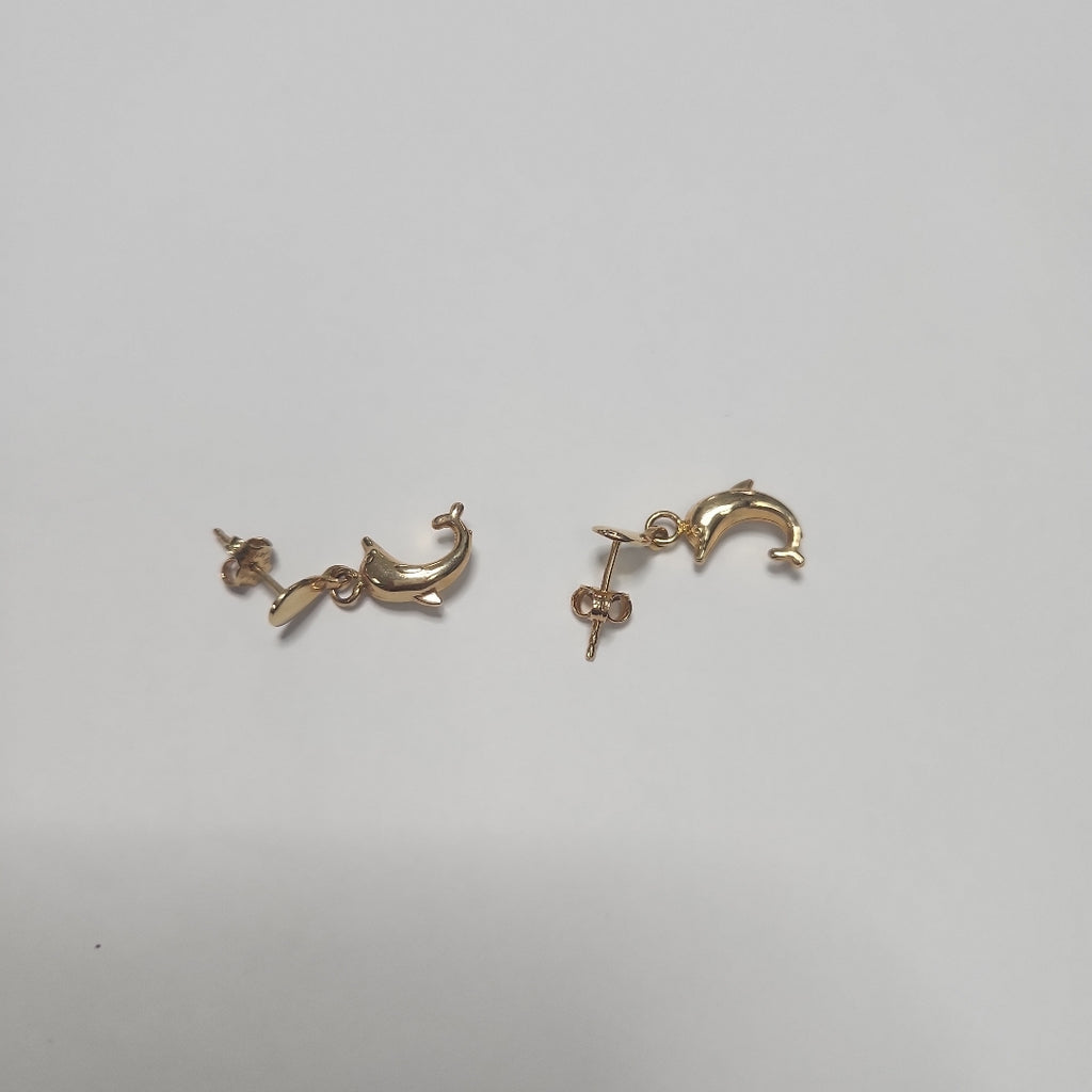 BROQUELES PAR ORO 14 K 1.8 GRMS (SEMINUEVO)