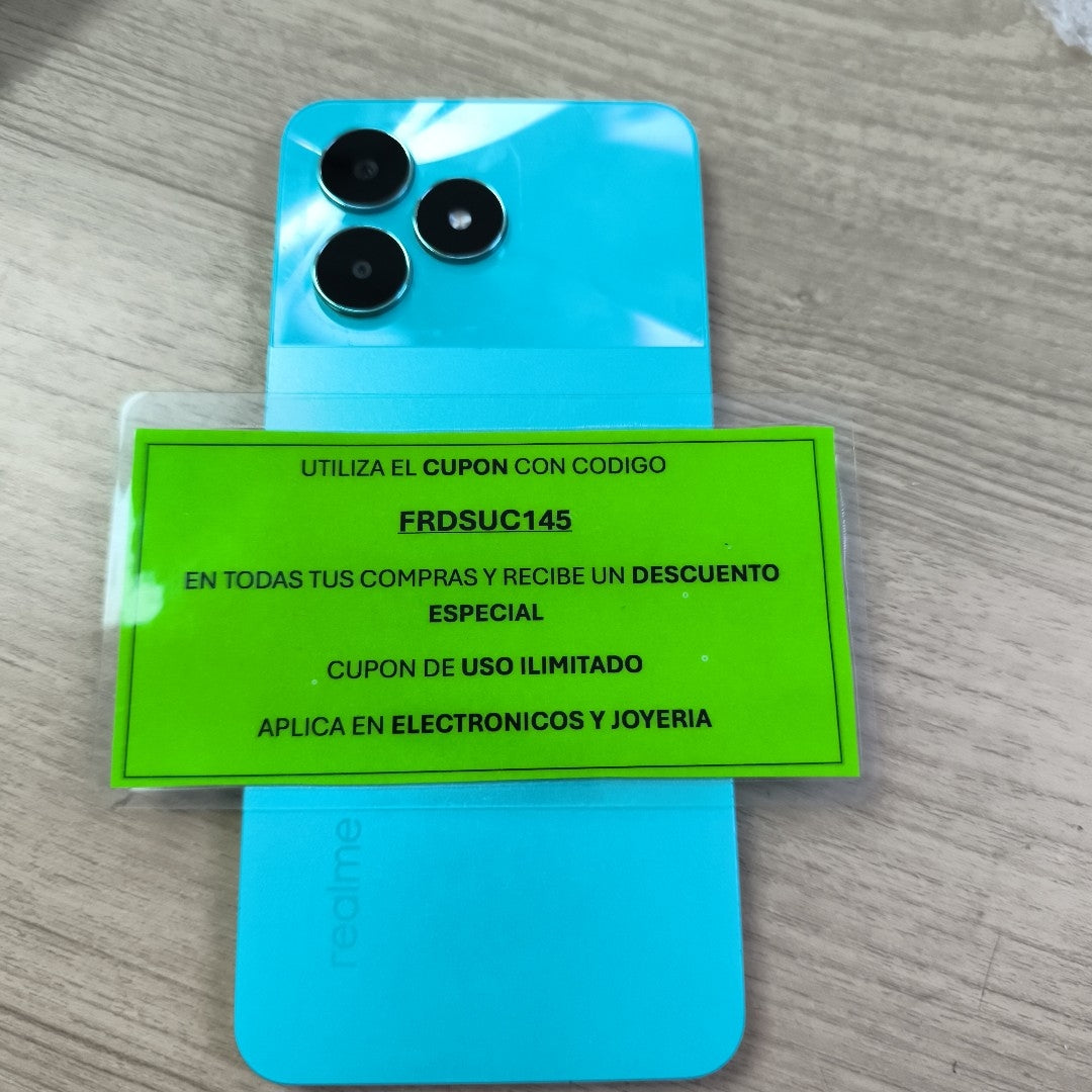 CELULAR REALME C51 RMX3830 (2023) 128 GB 4 GB RAM (SEMINUEVO)