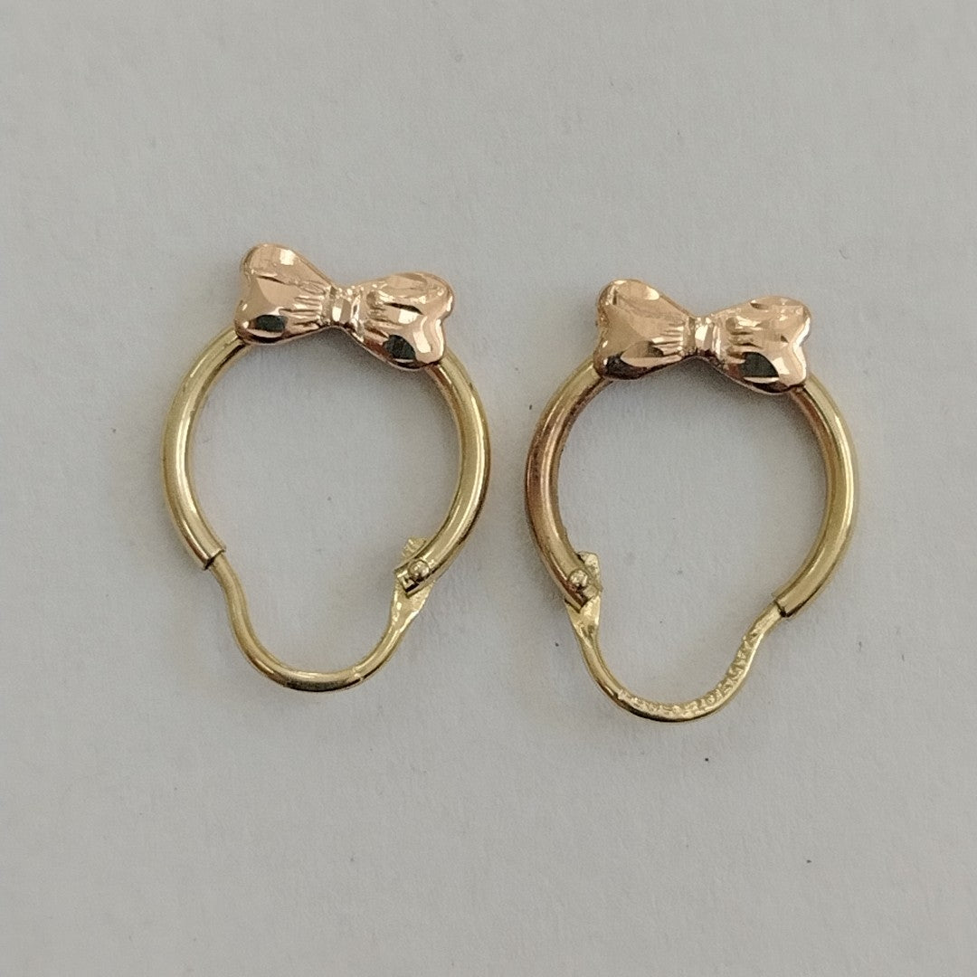ARETES PAR ORO 10 K 0.8 GRMS (SEMINUEVO)