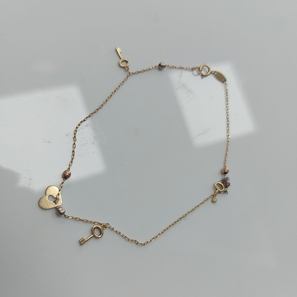 PULSERA ORO 14 K 1.1 GRMS (SEMINUEVO)