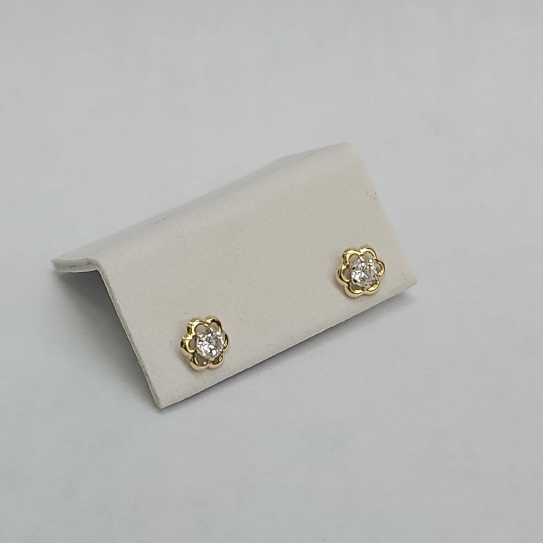 BROQUELES ORO 10K 1 (NUEVO)