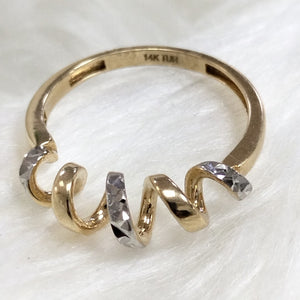 ANILLOS DAMA ORO 14K 2.8 (NUEVO)