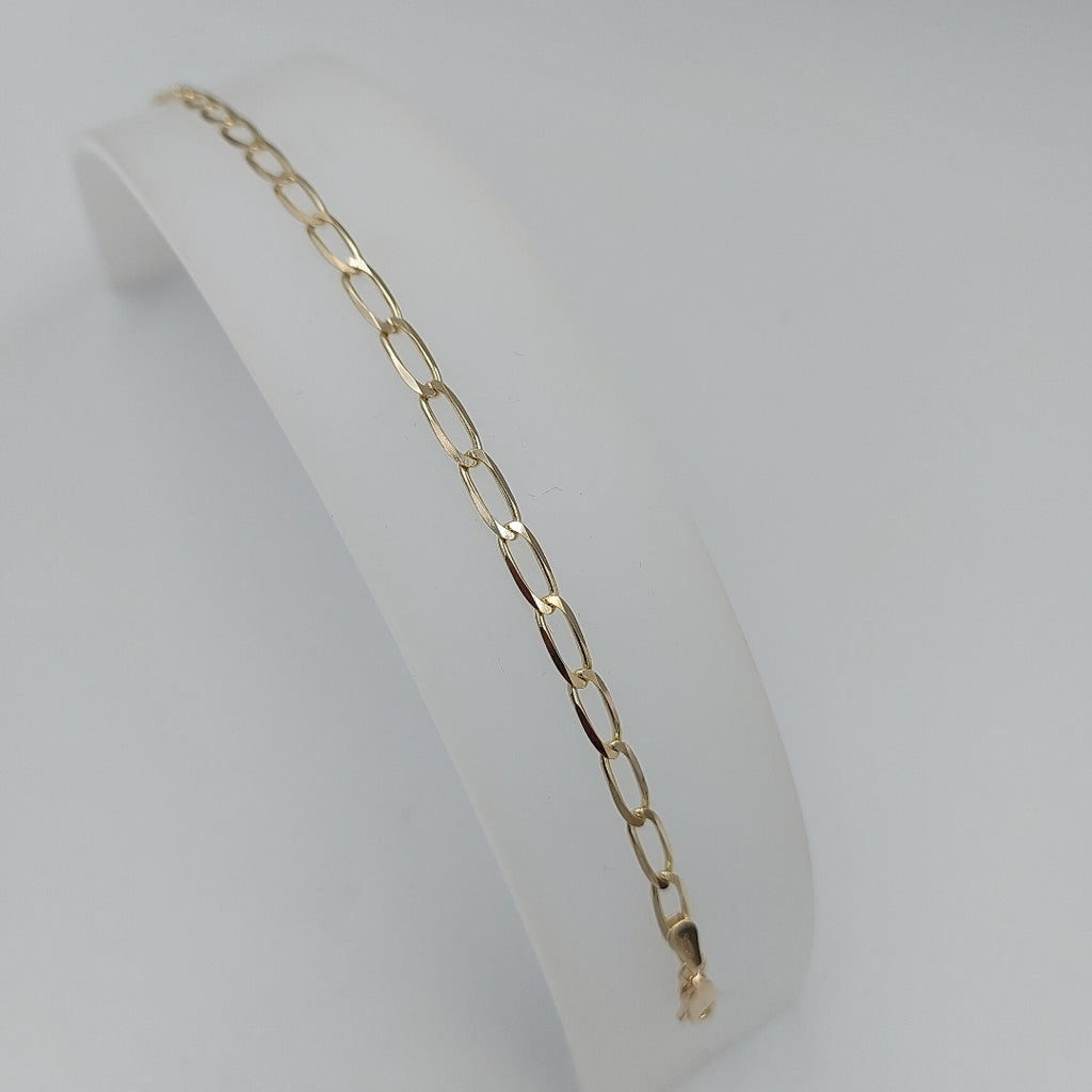 PULSERA TEJIDO ESLABONES 4.7G 21 CM (NUEVO)