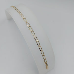 PULSERA TEJIDO ESLABONES 4.7G 21 CM (NUEVO)