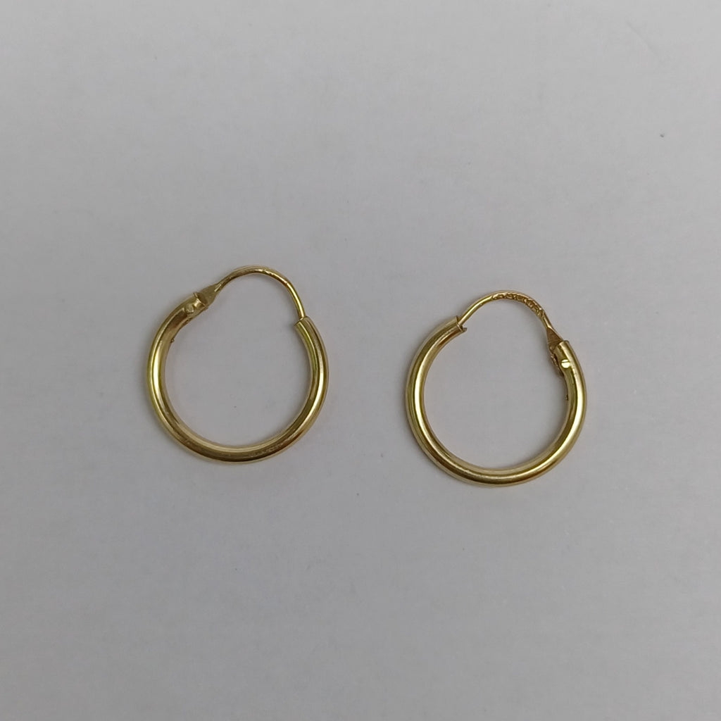 ARETES PAR ORO 10 K 0,90 GRMS (SEMINUEVO)