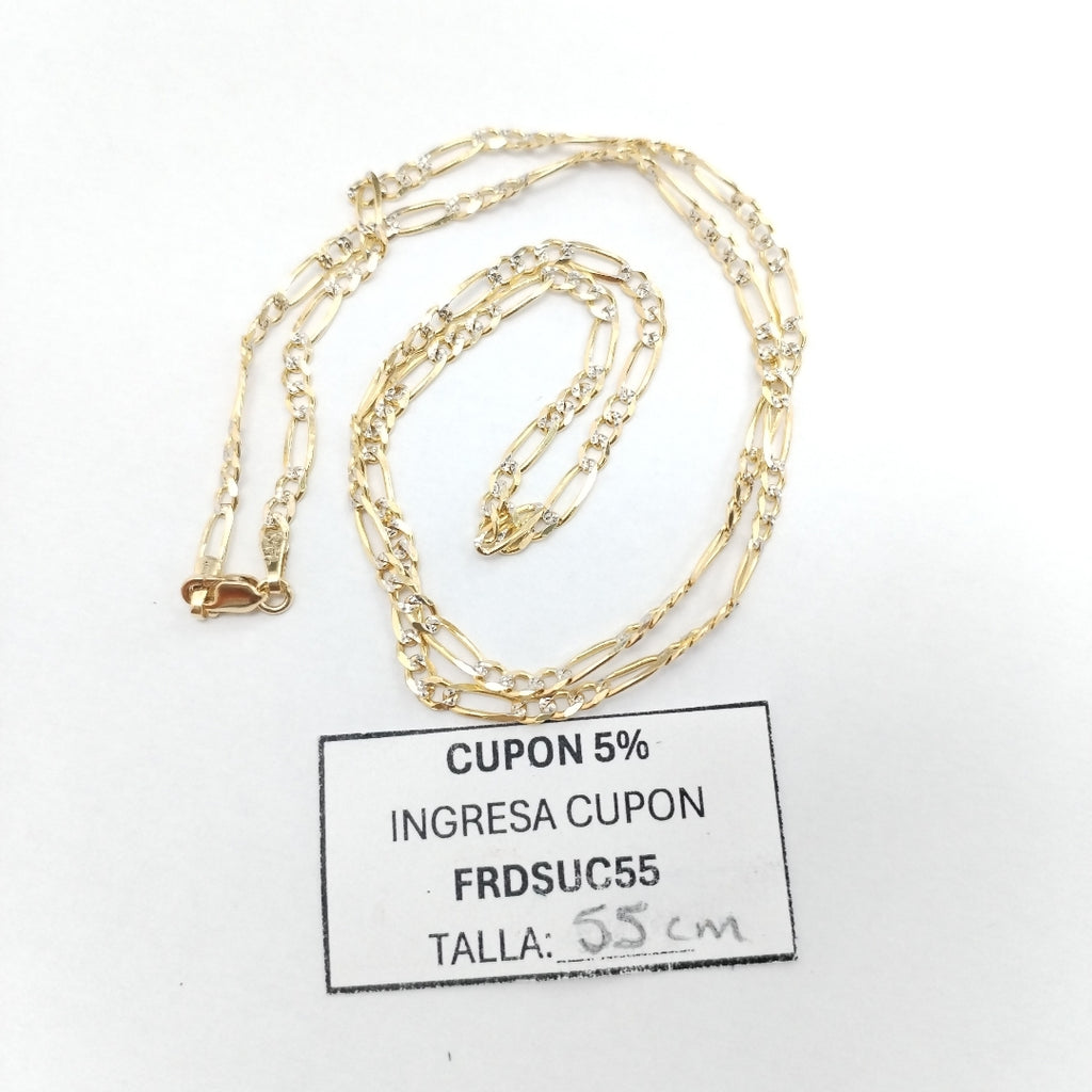 CADENA TEJIDO 3X1 8.4G 55 CM (NUEVO)