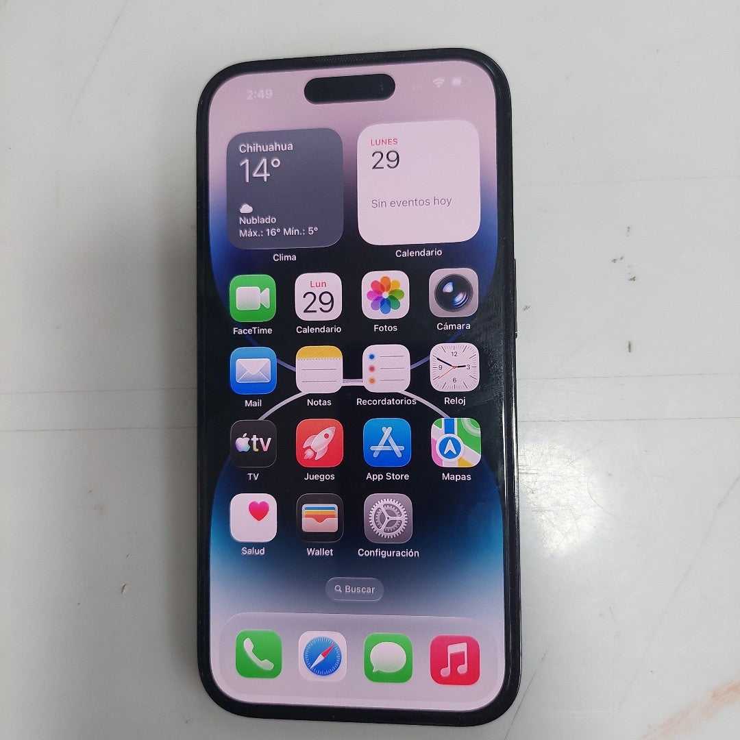 CELULAR APPLE IPHONE 14 PRO A2889 256 GB 6 GB RAM (SEMINUEVO)