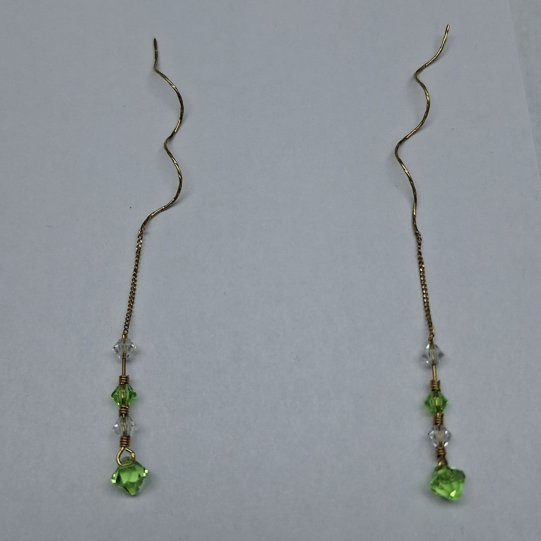 ARETES PAR ORO 14 K 1.9 GRMS (SEMINUEVO)