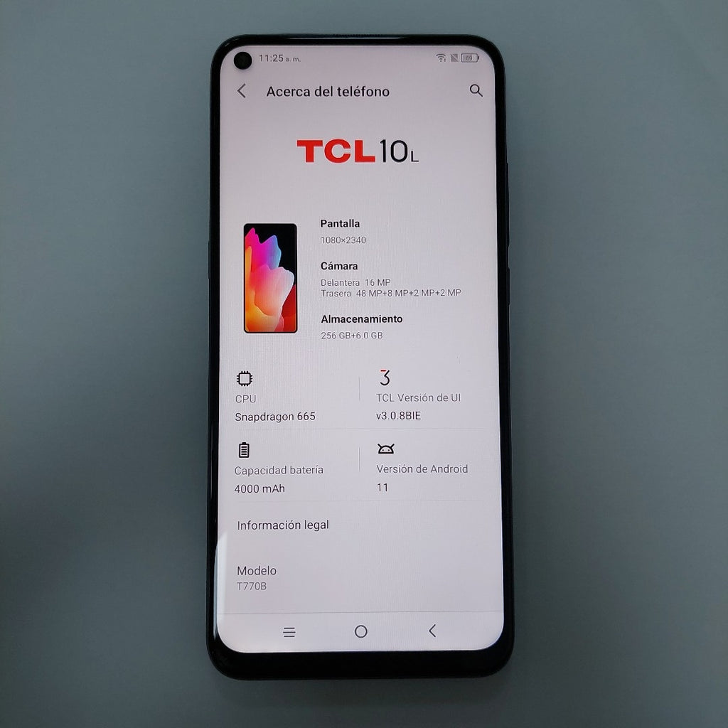 CELULAR OTRAS MARCAS OTROS MODELOS 256 GB 6 GB RAM (SEMINUEVO)