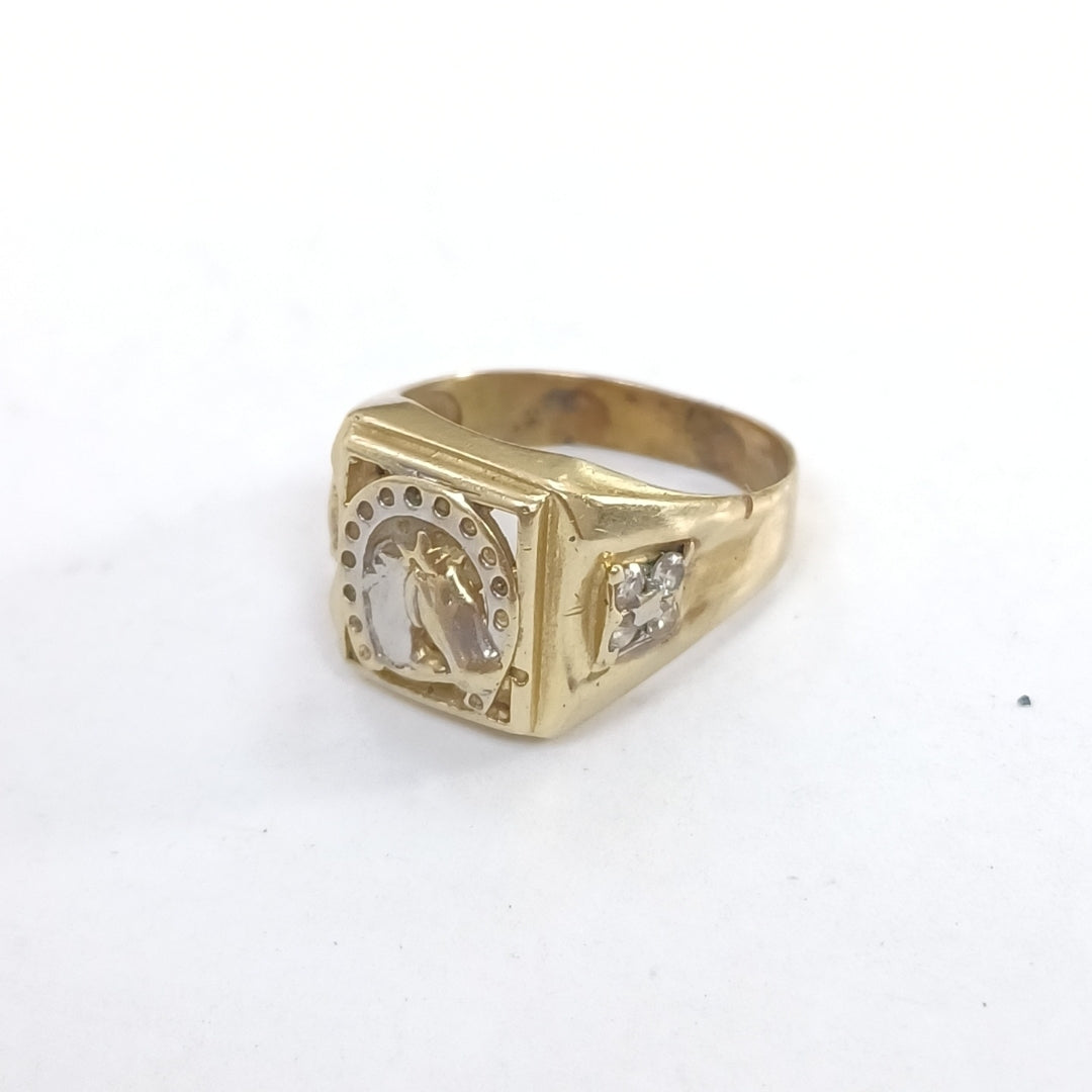 ANILLO ORO 14 K 6.8 GRMS (SEMINUEVO)