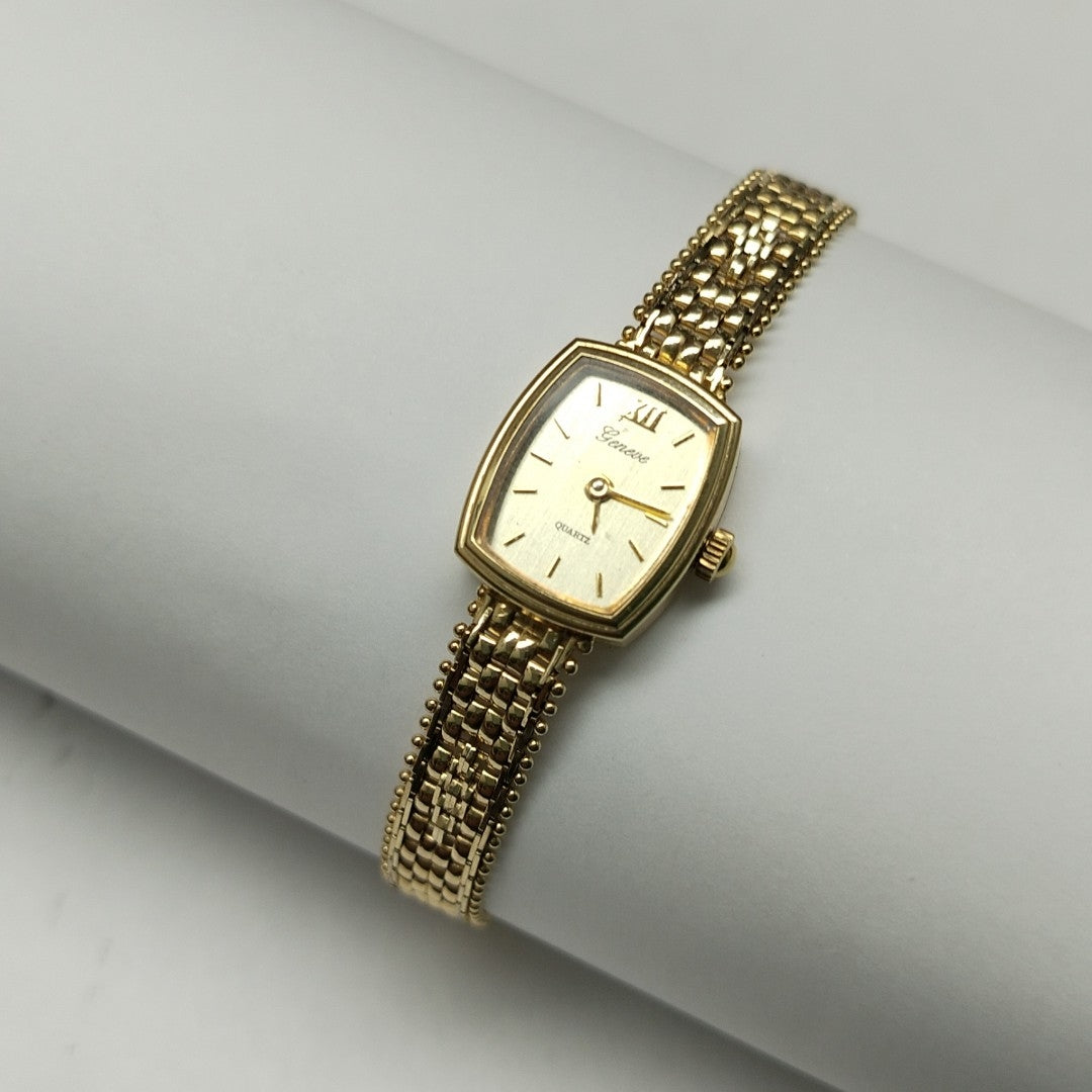 RELOJ CAJA Y PULSO ORO ORO 14 K 21 GRMS (SEMINUEVO)