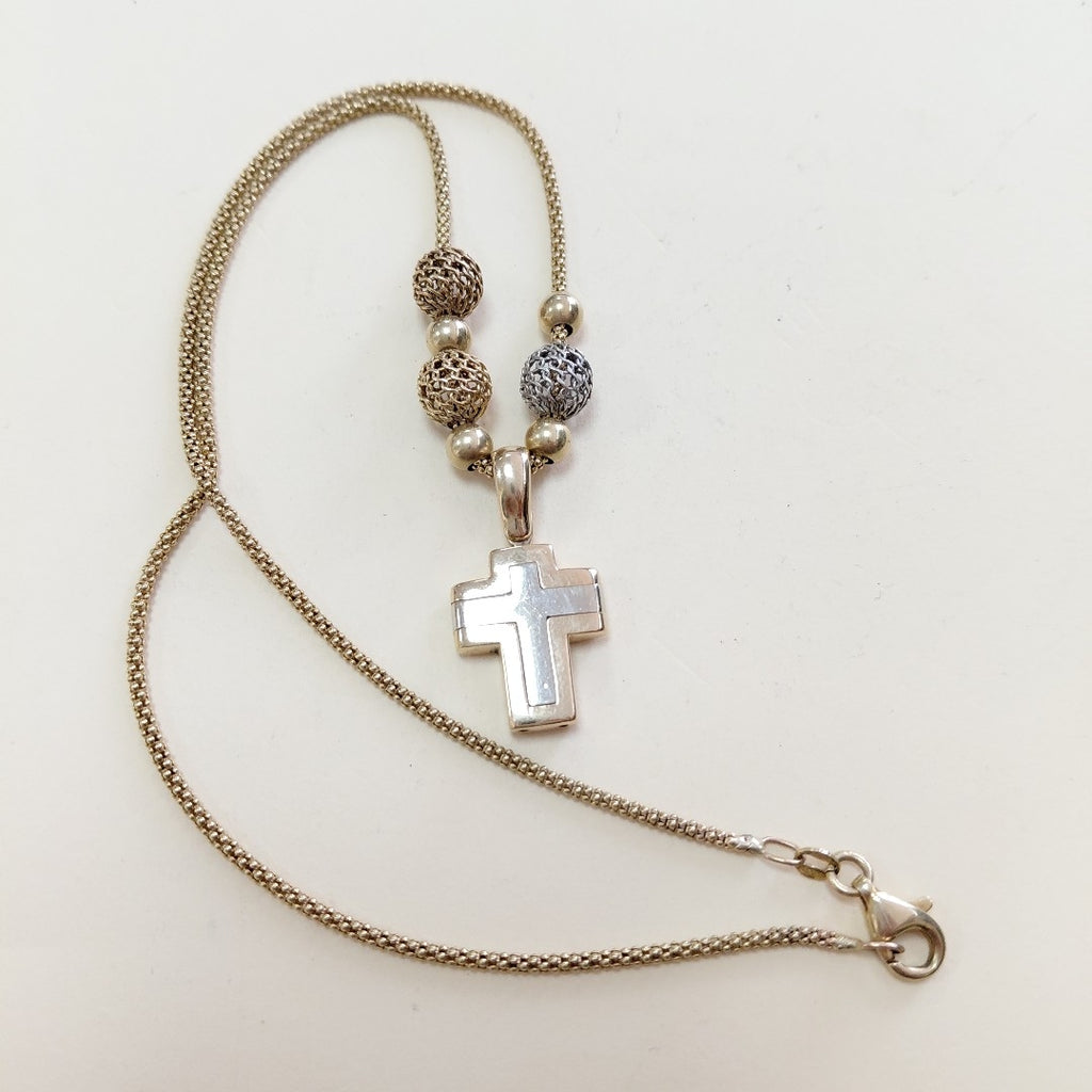 GARGANTILLA ORO COMBINADO 14 K 11.5 GRMS (SEMINUEVO)