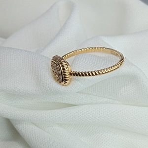 ANILLOS DAMA ORO 14K 2 (NUEVO)