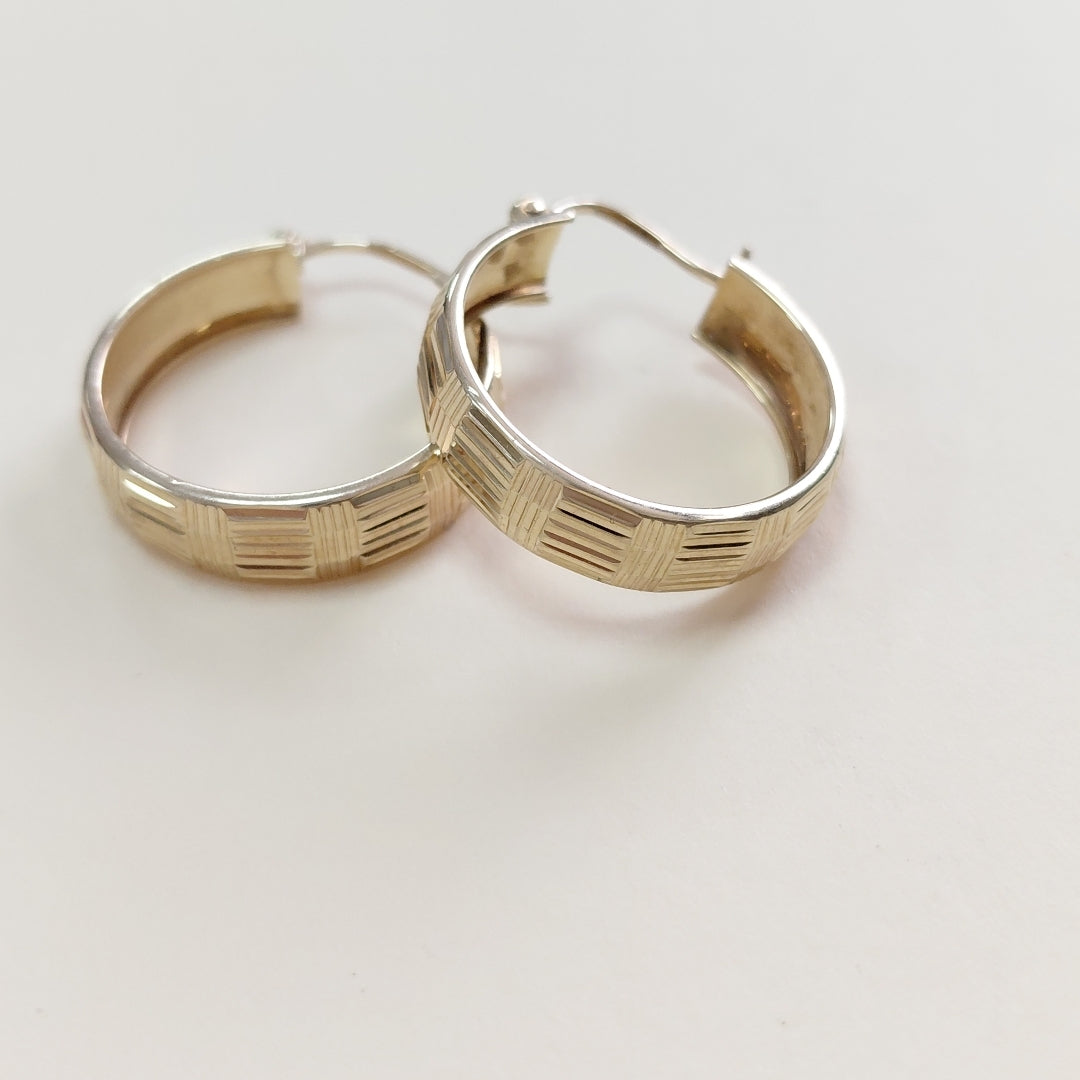 ARRACADAS PAR ORO 10 K 2.9 GRMS (SEMINUEVO)